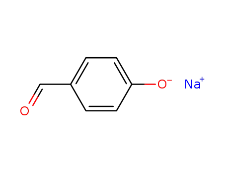 Molecular Structure of 22666-84-8 (Benzaldehyde, 4-hydroxy-, sodium salt)