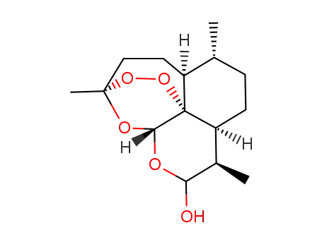 Molecular Structure of 71939-50-9 (Dihydroartemisinin)