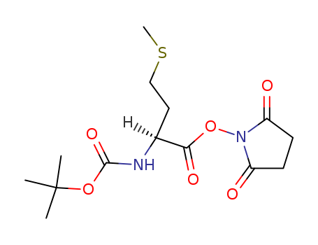 L-Methionine,N-[(1,1-dimethylethoxy)carbonyl]-, 2,5-dioxo-1-pyrrolidinyl ester