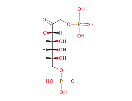 Molecular Structure of 815-91-8 (sedoheptulose 1,7-bisphosphate)