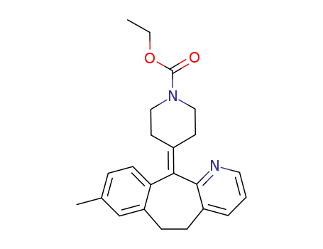 ethyl 4-(8-methyl-5,6-dihydro-11H-benzo[5,6]cyclohepta[1,2-b]pyridin-11-ylidene)piperidine-1-carboxylate