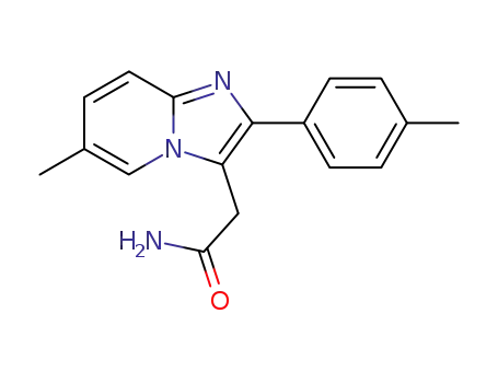 2-(4-methylphenyl)-6-methylimidazo[1,2-α]pyridine-3-acetamide