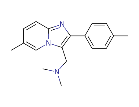 106961-33-5 Imidazo[1,2-a]pyridine-3-methanamine,N,N,6-trimethyl-2-(4-methylphenyl)-