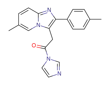 1-Imidazol-1-yl-2-(6-methyl-2-p-tolyl-imidazo[1,2-a]pyridin-3-yl)-ethanone