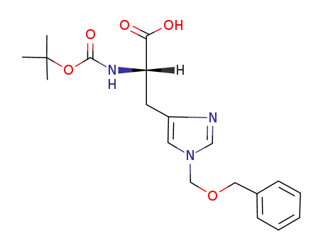 N-Boc-1-benzyloxyMethyl-L-histidine, 97%