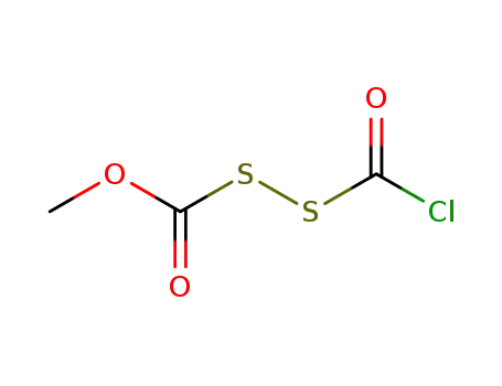((Methoxycarbonyl)dithio)carbonyl Chloride