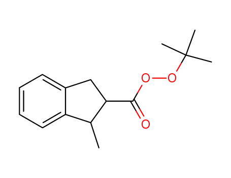 tert-butyl 1-methylindan-2-percarboxylate