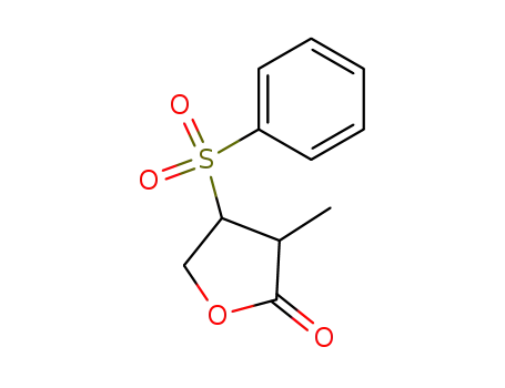 4-Benzenesulfonyl-3-methyl-dihydro-furan-2-one
