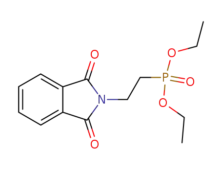 Molecular Structure of 62514-90-3 (diethyl [2-(1,3-dioxo-1,3-dihydro-2H-isoindol-2-yl)ethyl]phosphonate)