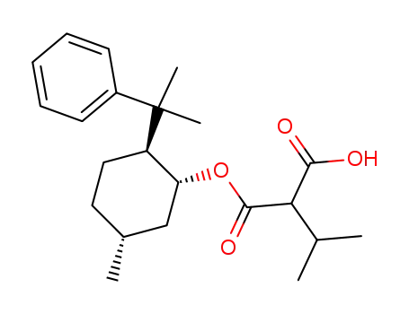 (1R,3R,4S)-8-phenyl-p-menthan-3-yl hydrogen isopropylmalonate