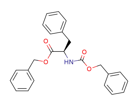 Molecular Structure of 247259-40-1 (D-Phenylalanine, N-[(phenylmethoxy)carbonyl]-, phenylmethyl ester)