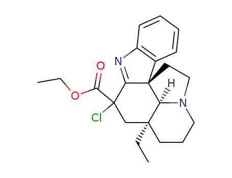 (3aS,10bR,12bS)-5-Chloro-3a-ethyl-2,3,3a,4,5,11,12,12b-octahydro-1H-6,12a-diaza-indeno[7,1-cd]fluorene-5-carboxylic acid ethyl ester