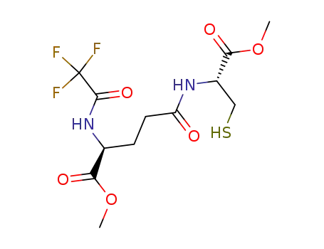 (S)-4-((R)-2-Mercapto-1-methoxycarbonyl-ethylcarbamoyl)-2-(2,2,2-trifluoro-acetylamino)-butyric acid methyl ester
