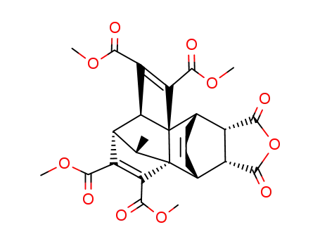 2a,3,6,7,8,9-hexahydro-12-methyl-6,9-etheno-3,5a-methano-5aH-cyclobutanaphthalene-1,2,4,5,7,8-hexacarboxylic acid cyclic 7,8-anhydride tetramethyl ester