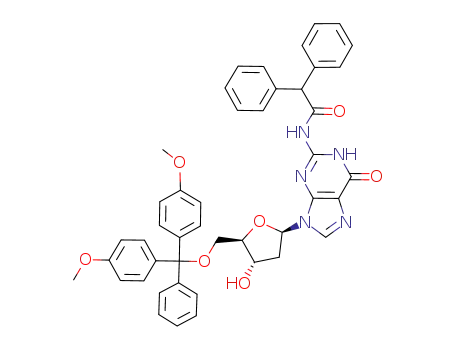 5'-O-(4,4'-dimethoxytrityl)-2-N-(diphenylacetyl)-2'-deoxyguanosine