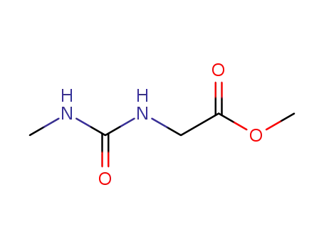 Molecular Structure of 94790-27-9 (Glycine, N-[(methylamino)carbonyl]-, methyl ester)