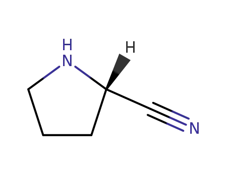 Molecular Structure of 204387-53-1 ((S)-PYRROLIDINE-2-CARBONITRILE)