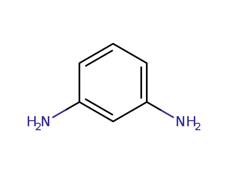 Molecular Structure of 108-45-2 (m-Phenylenediamine)