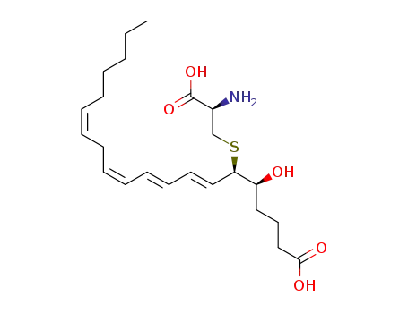 Molecular Structure of 75715-89-8 (LEUKOTRIENE E4)