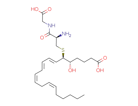 Molecular Structure of 73836-78-9 (LEUKOTRIENE D4)