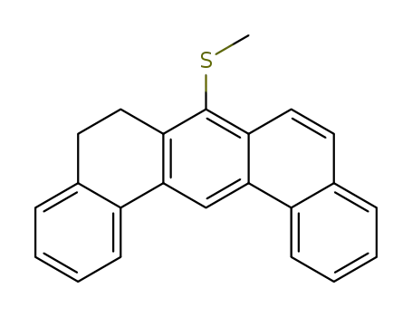 7-(Methylthio)-5,6-dihydrodibenzanthracene