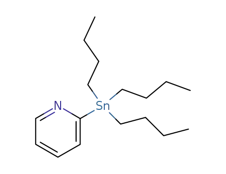 Molecular Structure of 17997-47-6 (2-(TRIBUTYLSTANNYL)PYRIDINE)