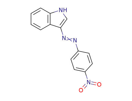Molecular Structure of 53330-79-3 (1H-Indole, 3-[(4-nitrophenyl)azo]-)