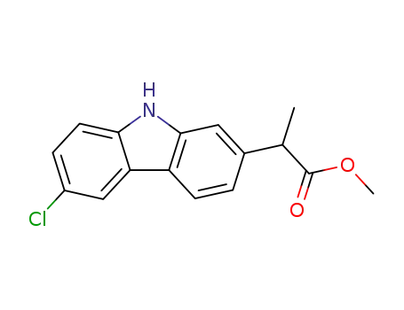 methyl (2RS)-2-(6-chloro-9H-carbazol-2-yl)propanoate