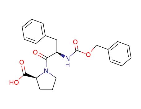 Molecular Structure of 17460-56-9 (Z-D-PHE-PRO-OH)