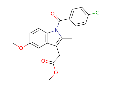 1H-Indole-3-aceticacid, 1-(4-chlorobenzoyl)-5-methoxy-2-methyl-, methyl ester