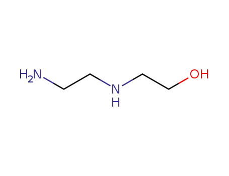 Molecular Structure of 111-41-1 (2-(2-Aminoethylamino)ethanol)
