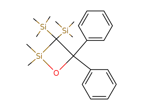2,2-Dimethyl-4,4-diphenyl-3,3-bis(trimethylsilyl)-1-oxa-2-silacyclobutan