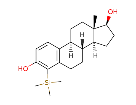 4-(trimethylsilyl)estra-1,3,5(10)-triene-3,17β-diol