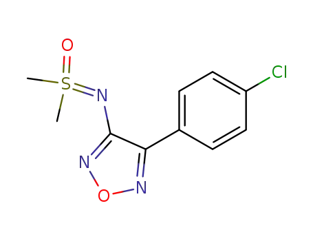 3-(4-chlorophenyl)-4-dimethylsulfoximinofurazan
