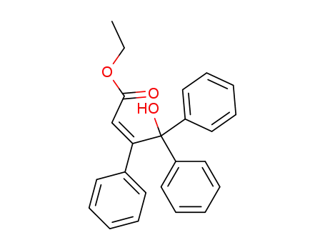(Z)-4-Hydroxy-3,4,4-triphenyl-but-2-enoic acid ethyl ester