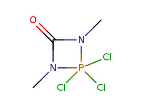 1,3,2-Diazaphosphetidin-4-one, 2,2,2-trichloro-2,2-dihydro-1,3-dimethyl- cas  3576-20-3