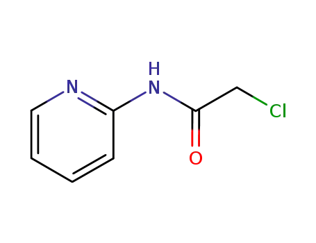 Molecular Structure of 5221-37-4 (2-CHLORO-N-PYRIDIN-2-YL-ACETAMIDE)