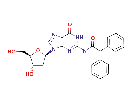 2-N-diphenylacetyl-2'-deoxyguanosine
