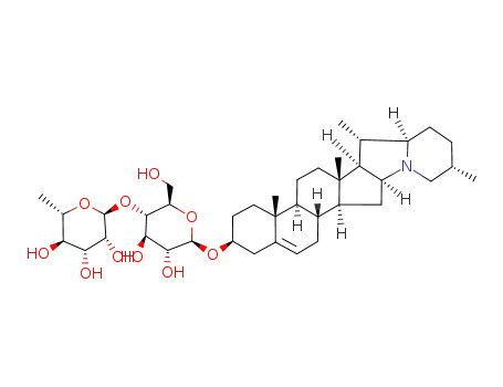 solanidine 3-O-α-L-rhamnopyranosyl-(1->4)-β-D-glucopyranoside