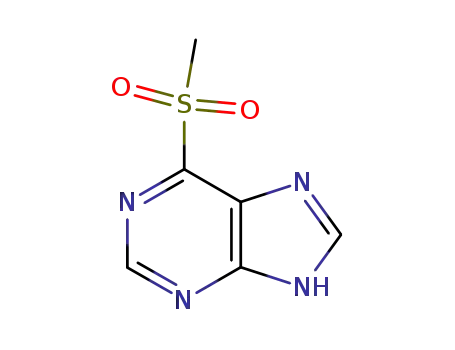 Purine, 6-(methylsulfonyl)-