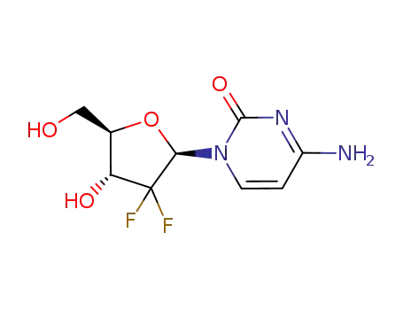 Molecular Structure of 95058-81-4 (Gemcitabine)