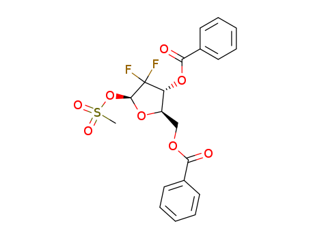 2-?deoxy-?2,?2-?difluoro-?,3,?5-?dibenzoate1-?methanesulfonate-β-?D-?erythro-?Pentofuranose