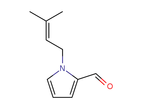 1-(3-methyl-2-butenyl)-pyrrol-2-carbaldehyde