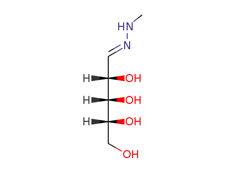 (2R,3S,4S)-5-(Methyl-hydrazono)-pentane-1,2,3,4-tetraol