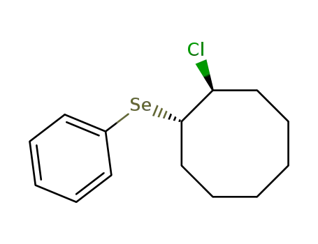 (+/-)-rel-((1RS,2SR)-2-chlorocyclooctyl)phenylselenide