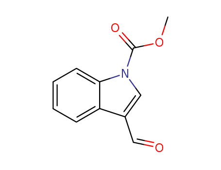 1H-Indole-1-carboxylic acid, 3-formyl-, methyl ester