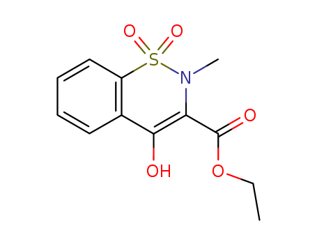 ETHYL 4-HYDROXY-2-METHYL-2H-1,2-BENZOTHIAZINE-3-CARBOXYLATE 1,1-DIOXIDE (MELOXICAM INTERMEDIATE) / CAS:24683-26-9