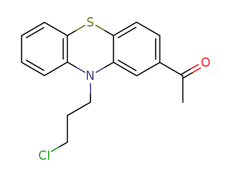 2-acetyl-10-(3'-chloropropyl)-10H-phenothiazine