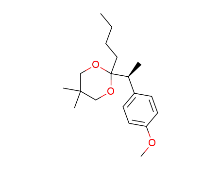 2-Butyl-2-[(S)-1-(4-methoxy-phenyl)-ethyl]-5,5-dimethyl-[1,3]dioxane