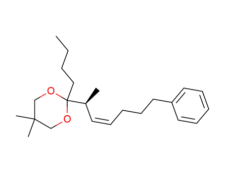 2-Butyl-5,5-dimethyl-2-((Z)-(S)-1-methyl-6-phenyl-hex-2-enyl)-[1,3]dioxane